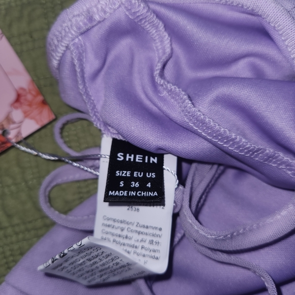 NWT shein purple top - Picture 4 of 4
